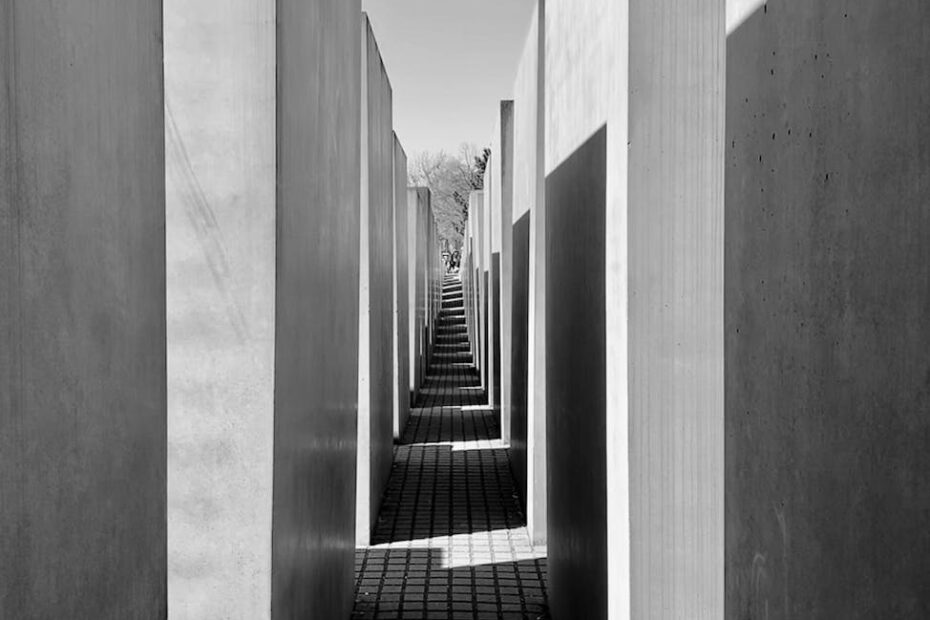 concrete hallway