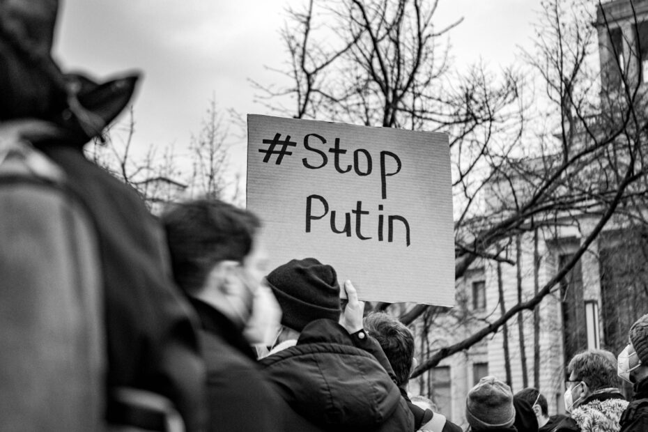 a people protesting together